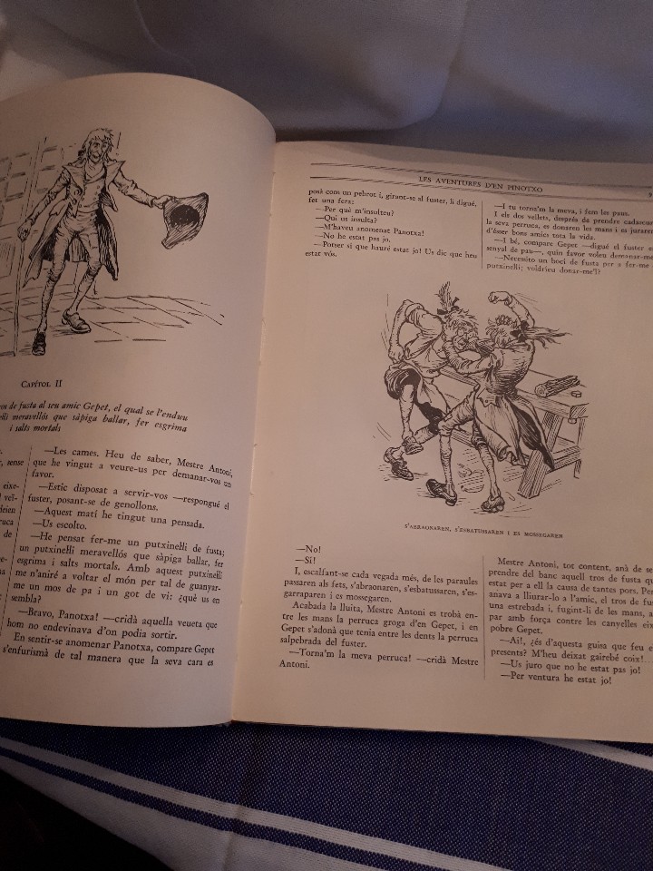Libros antiguos: LES AVENTURES DEN PINOTXO - Foto 3