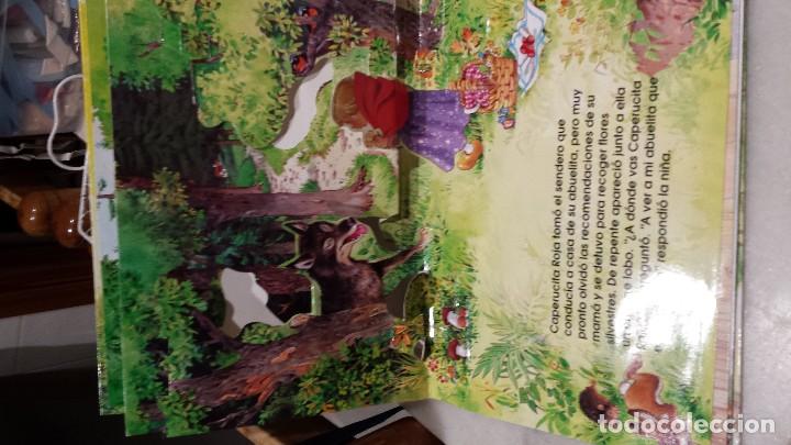 Libros antiguos: Caperucita Roja en 3 dimensiones. - Foto 3