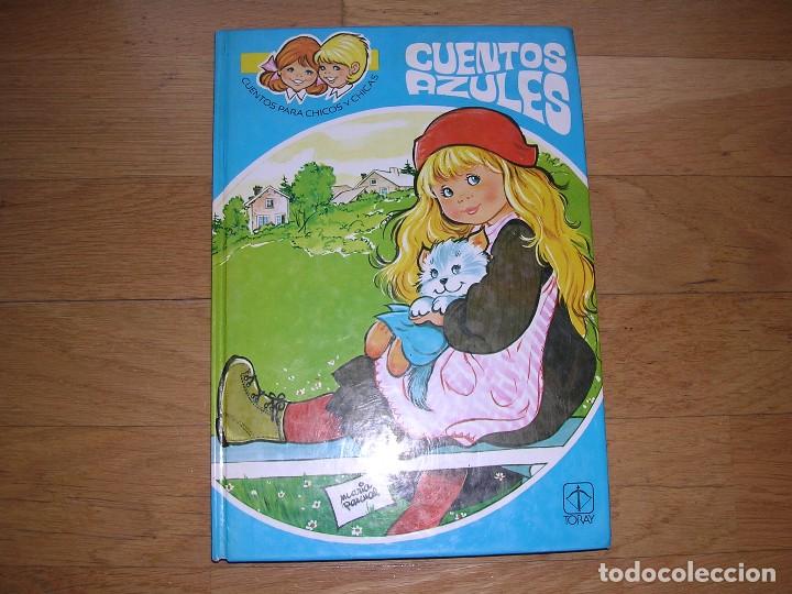 Libros antiguos: CUENTOS AZULES - Foto 1
