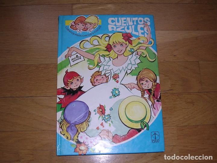 Libros antiguos: CUENTOS AZULES - Foto 1