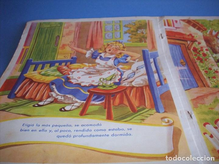 Libros antiguos: bucles de oro y los 3 ositos serie clarin - Foto 2
