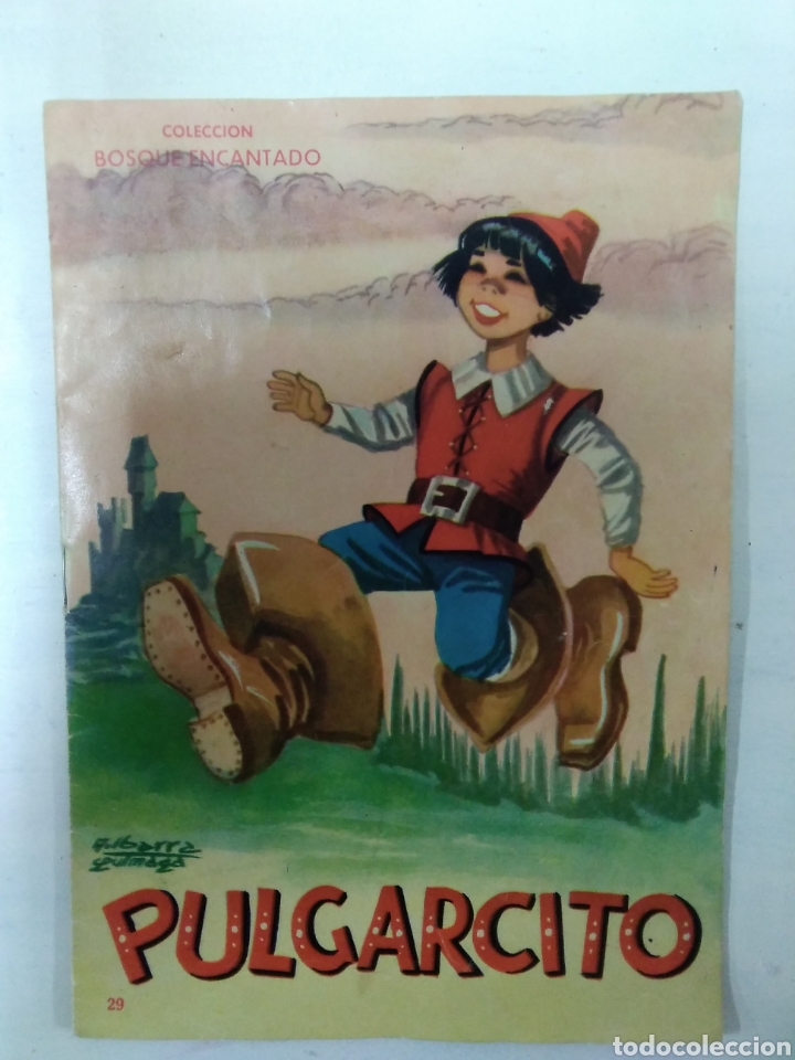 Libros antiguos: Cuento.PULGARCITO - Foto 3