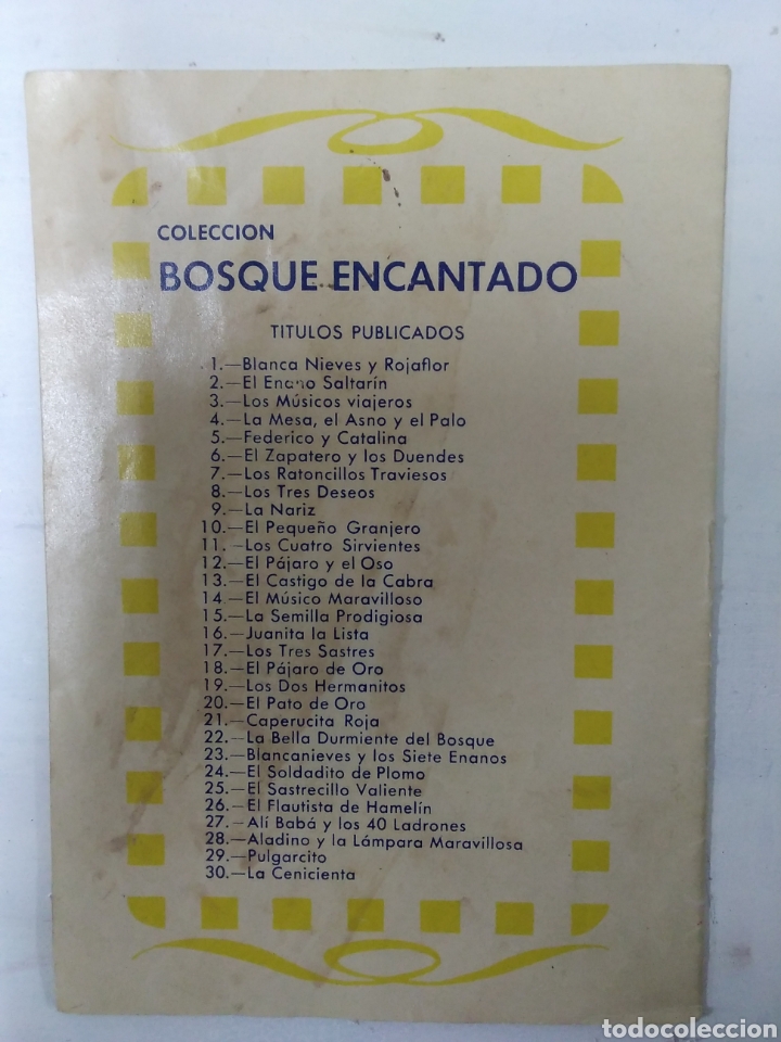Libros antiguos: Cuento.PULGARCITO - Foto 5