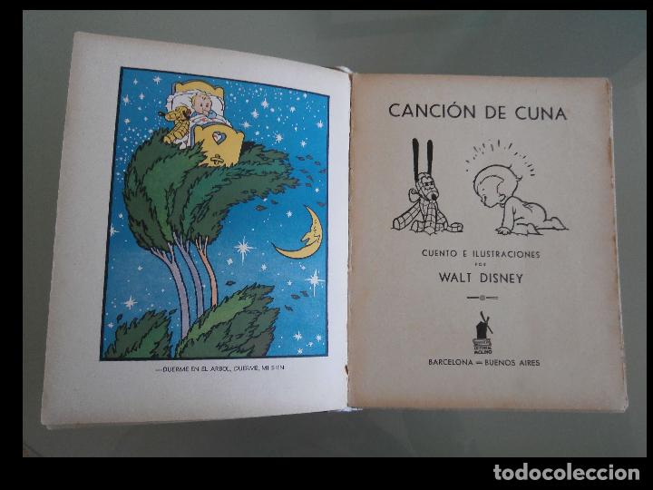 Libros antiguos: Cancion de cuna. Walt Disney - Foto 1