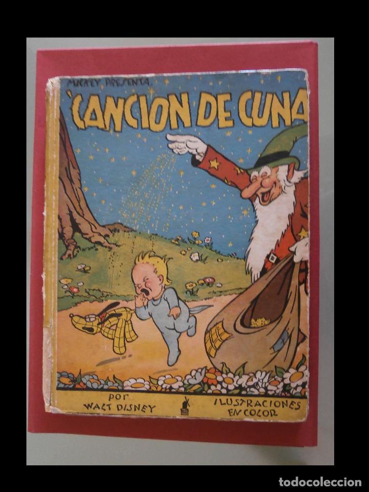 Libros antiguos: Cancion de cuna. Walt Disney - Foto 2