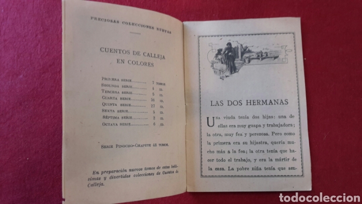 Libros antiguos: CUENTOS DE CALLEJA. LAS DOS HERMANAS. - Foto 3
