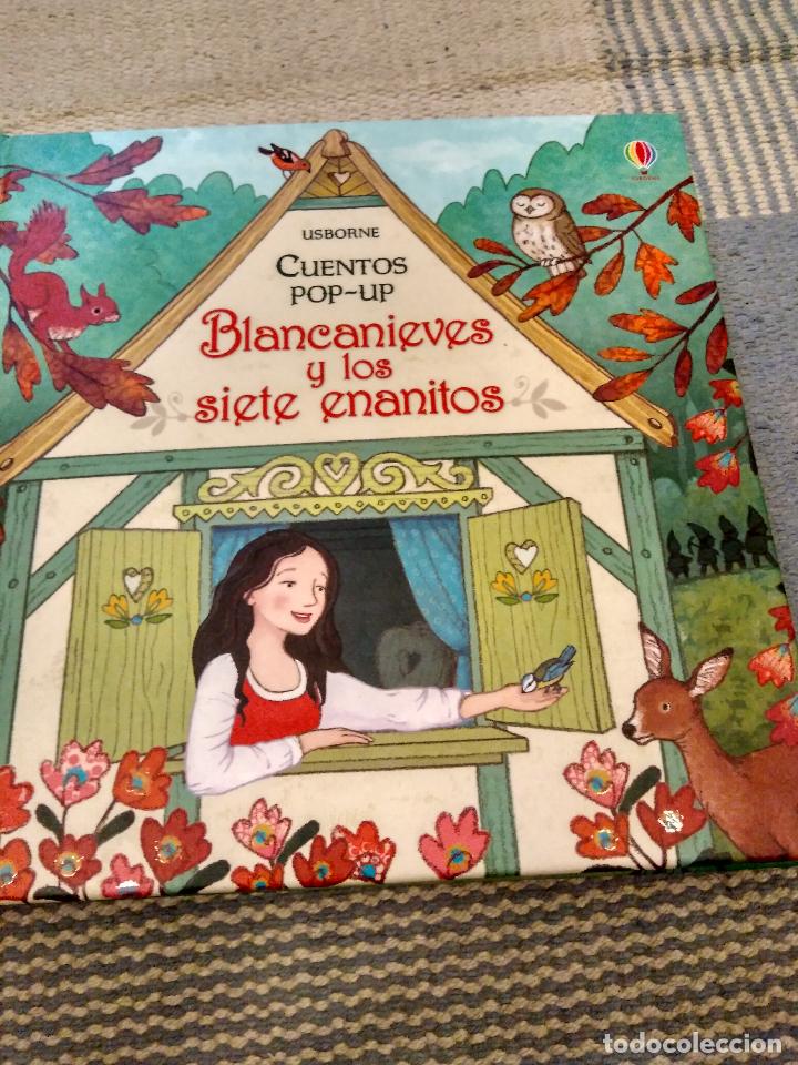 Libros antiguos: CUENTO  EN TRES DIMENSIONES DE  BLANCANIEVES EDITORIAL USBORNE - Foto 1