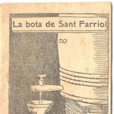 Libros antiguos: COL·LECCIÓ PATUFET 211 - MANEL FOLCH I TORRES - LA BOTA DE SANT FARRIOL. Lote 128099411