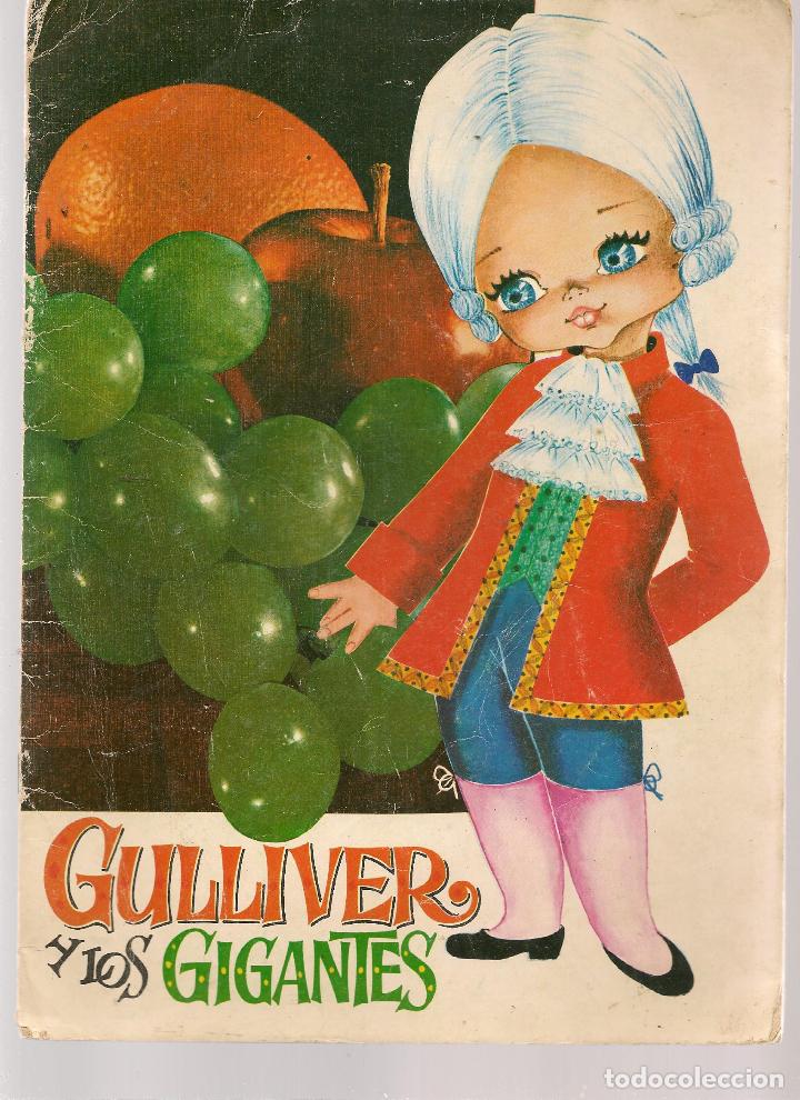 Antiquarische B&uuml;cher: CUENTO. GULLIVER Y LOS GIGANTES. EDICROMO 1980. (C/A9)