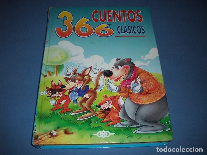 Libros antiguos: 366 cuentos clasicos, servilibro - Foto 1