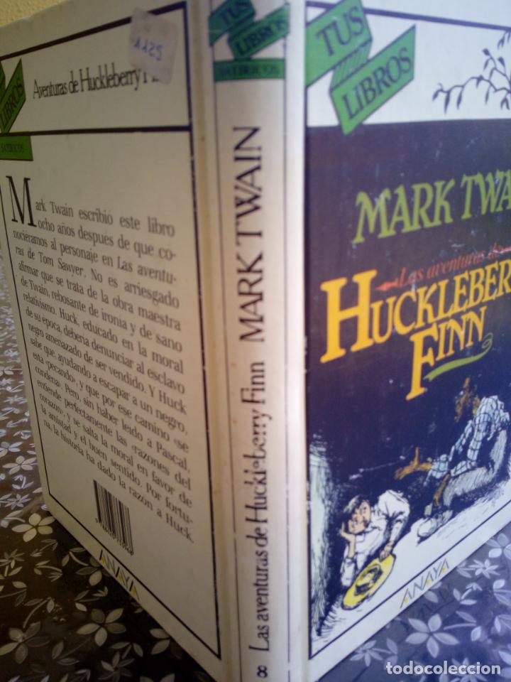 Antiquarische B&uuml;cher: Anaya Tus libros sat&iacute;ricos, Huckleberry Finn, 6&deg;edici&oacute;n 1990