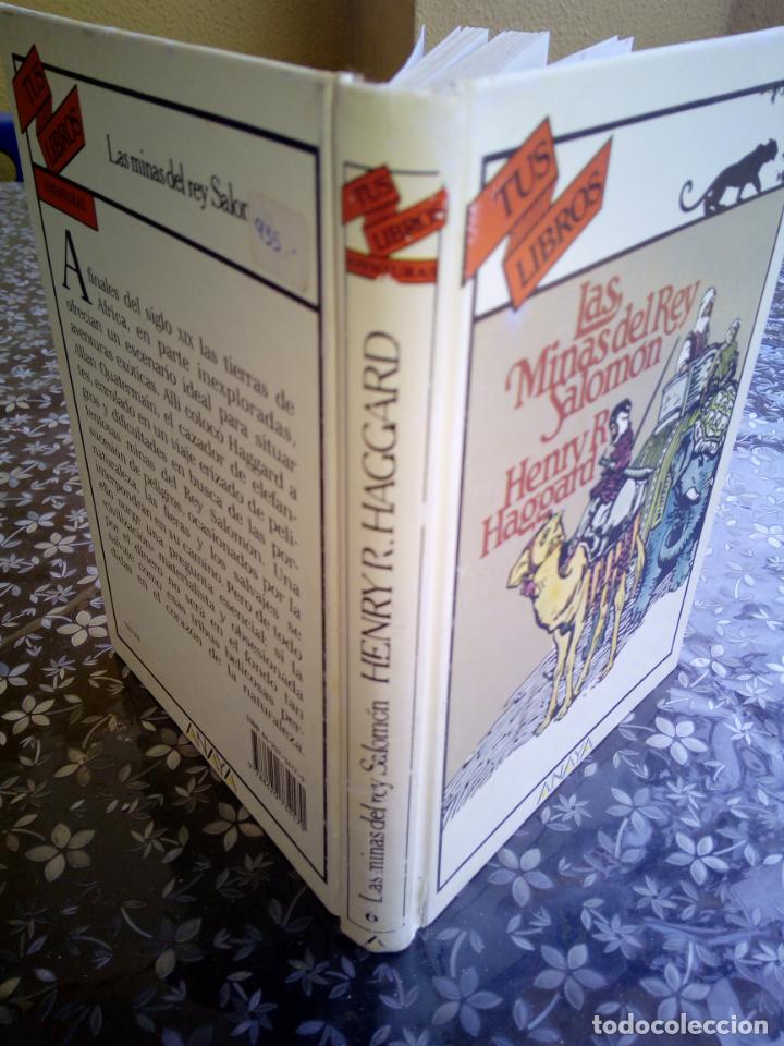 Antiquarische B&uuml;cher: Anaya Tus libros de aventuras,Las minas del rey salomn&oacute;n, 7&deg;edici&oacute;n 1991