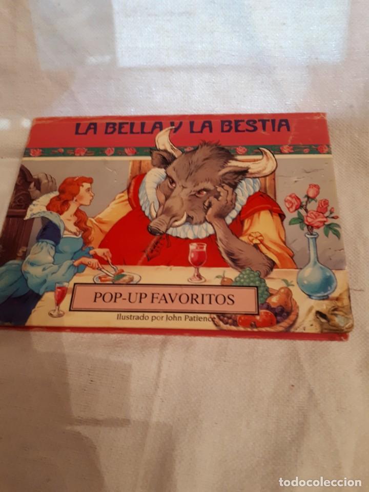 Libros antiguos: la bella y la bestia, EN POP-UP - Foto 1