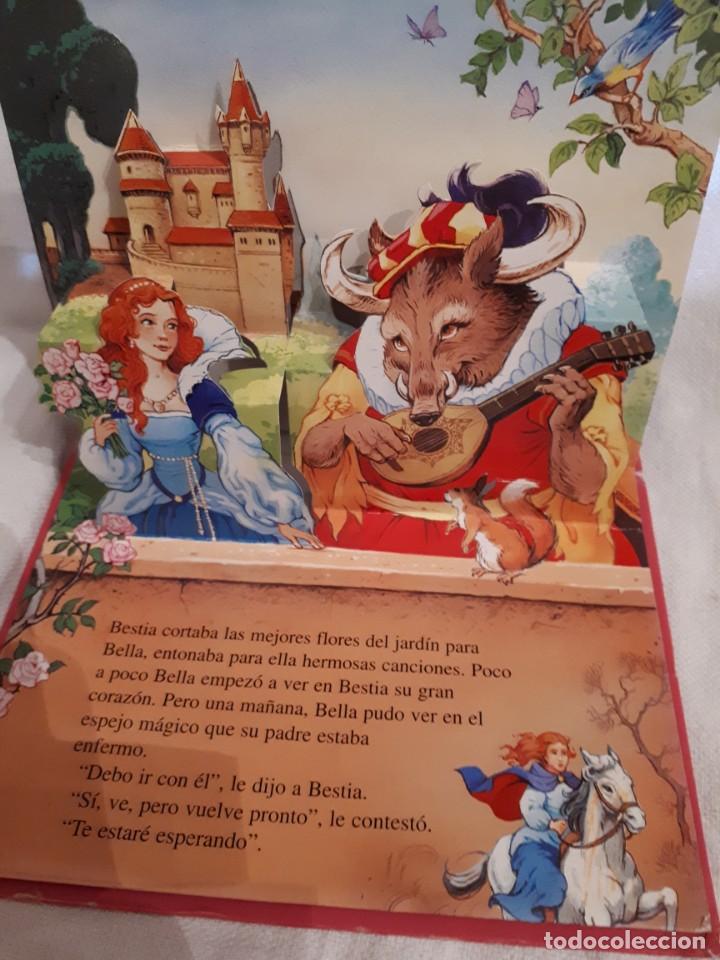Libros antiguos: la bella y la bestia, EN POP-UP - Foto 5