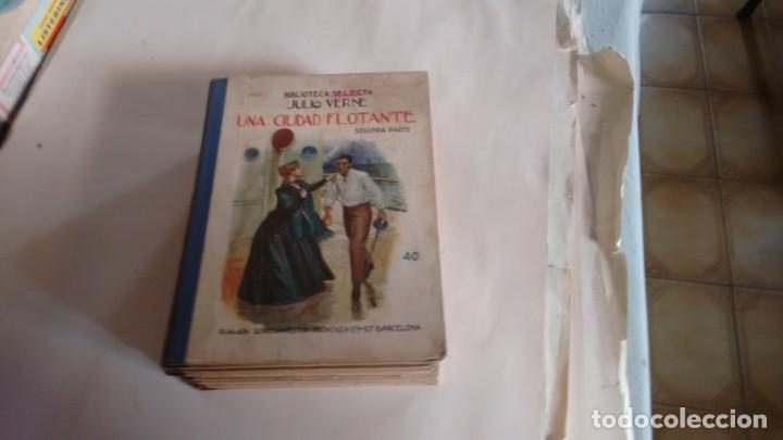 Libros antiguos: BIBLIOTECA SELECTA - JULIO VERNE - NUMERO 40 - - Foto 1