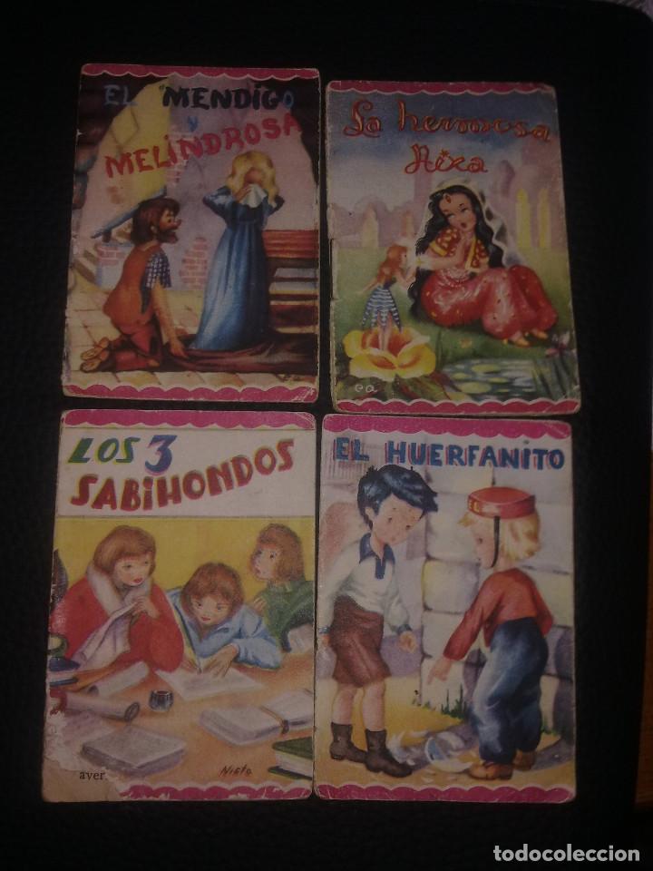 Libros antiguos: 4 MINI CUENTOS DE EDITORIAL ROMA - Foto 1