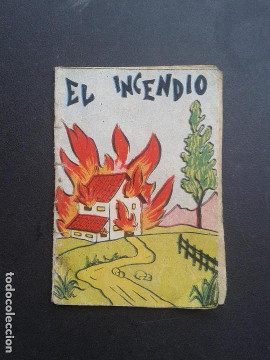 Libros antiguos: MINI CUENTO DE CHOCOLATES ORBEA ( EL INCENDIO ) - Foto 1