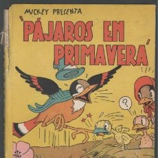 Libros antiguos: MICKEY PRESENTA 'PÁJAROS EN PRIMAVERA'. WALT DISNEY. 1935. Lote 143994798