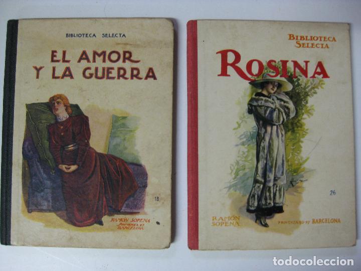 Libros antiguos: BIBLIOTECA SELECTA - LOTE 2 EJEMPLARES - Foto 1