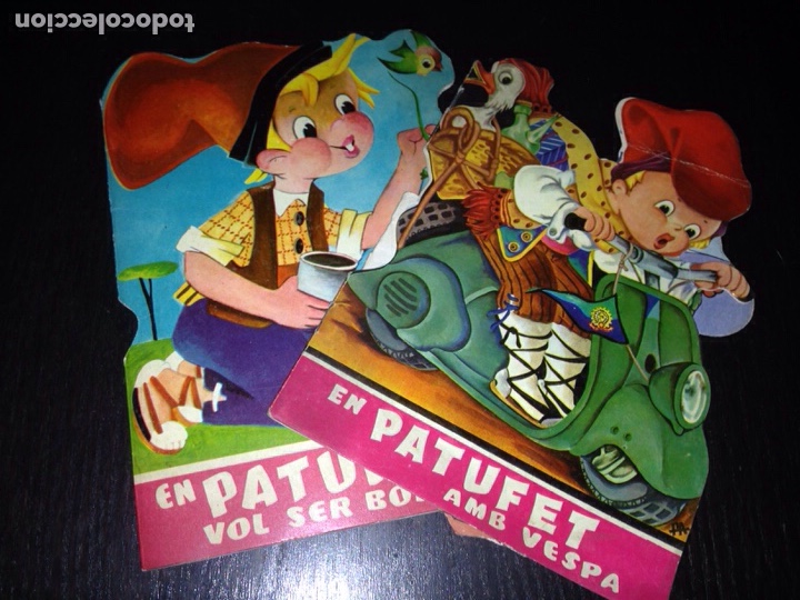 Libros antiguos: en patufet , 2 cuentos en catalan - Foto 1