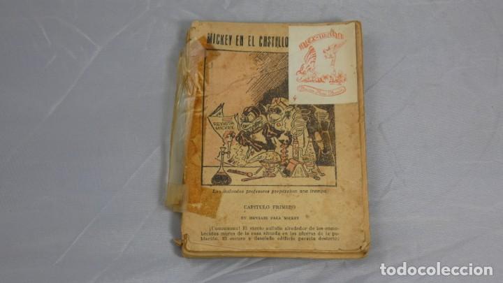 Libros antiguos: MICKEY EN EL CASTILLO  MALANDRIN - Foto 1