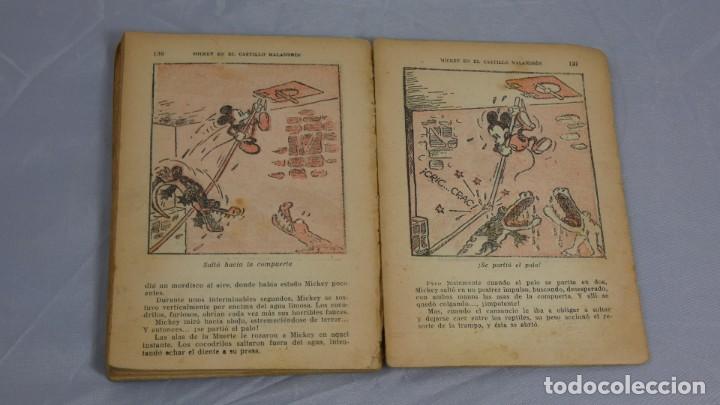 Libros antiguos: MICKEY EN EL CASTILLO  MALANDRIN - Foto 3