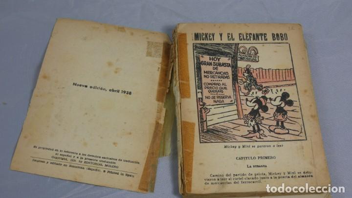 Libros antiguos: MICKEY Y EL ELEFANTE BOBO - Foto 4