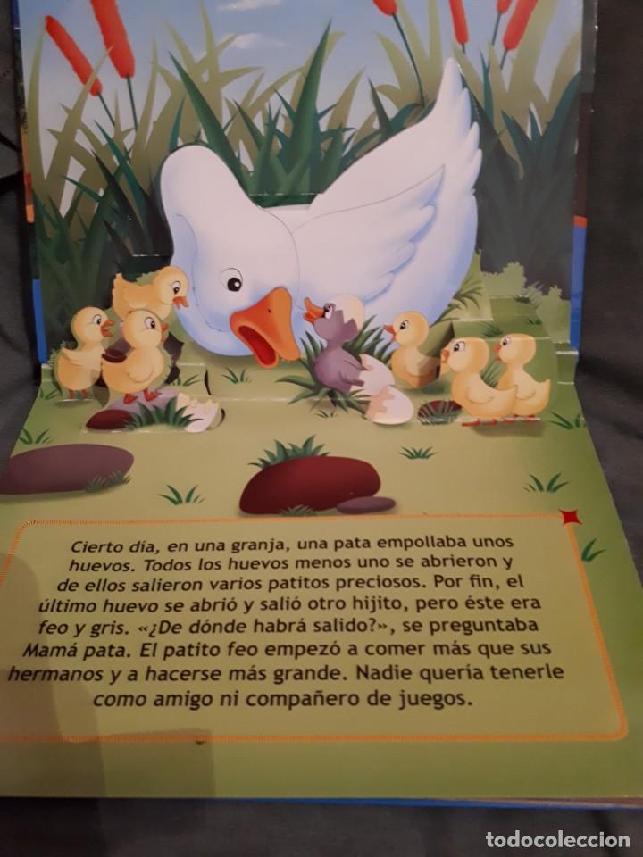 Libros antiguos: EL PATITO FEO, en pop-up - Foto 2