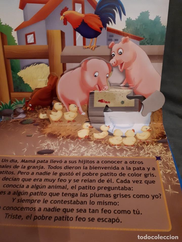 Libros antiguos: EL PATITO FEO, en pop-up - Foto 3