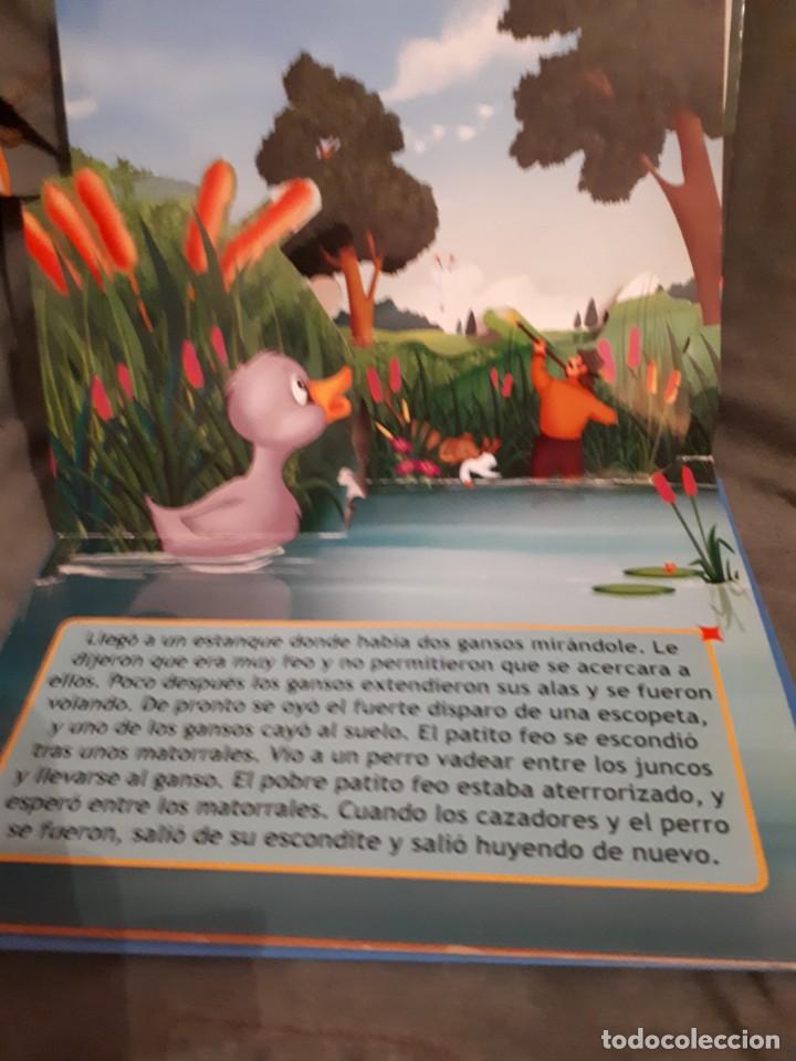 Libros antiguos: EL PATITO FEO, en pop-up - Foto 4