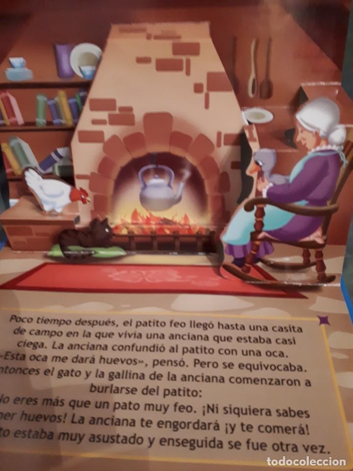 Libros antiguos: EL PATITO FEO, en pop-up - Foto 5