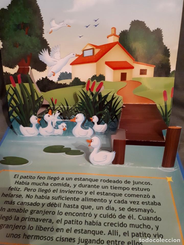 Libros antiguos: EL PATITO FEO, en pop-up - Foto 6