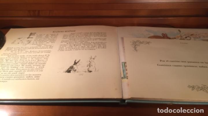 Libros antiguos: Cuentos de Animales una reproduccion de un antiguo libro de Ernest Nister dioramas - Foto 8 - 161011142