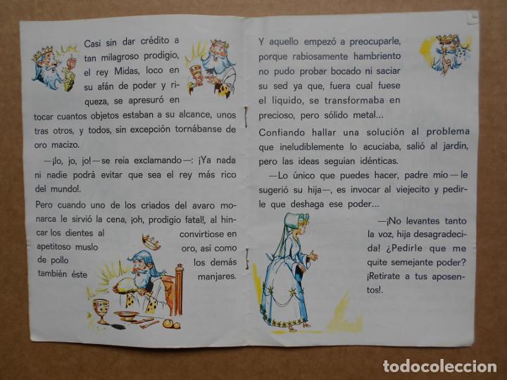 Libros antiguos: CUENTO. EL REY MIDAS. EDICIONES PUNTO. ILUSTRADO - Foto 2