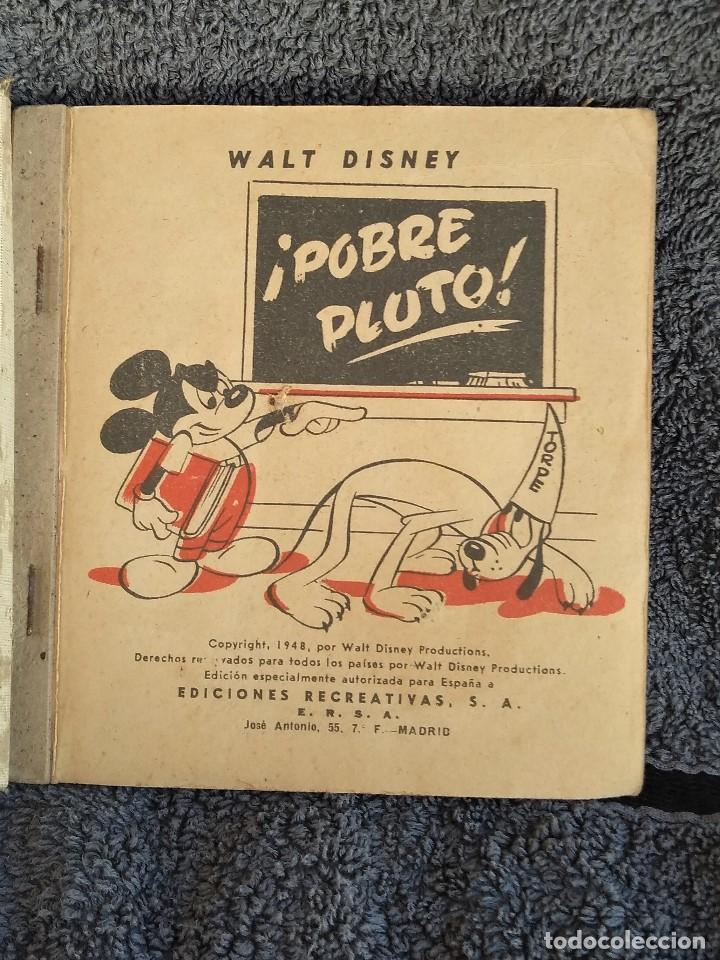 Libros antiguos: LIBRO DE WALT DISNEY POBRE PLUTO - Foto 3