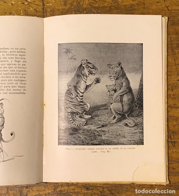 Libros antiguos: ESCUELA DE ANIMALES, ANTIGUO CUENTO - Foto 3