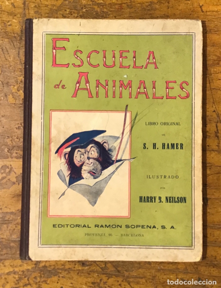 Libros antiguos: ESCUELA DE ANIMALES, ANTIGUO CUENTO - Foto 1