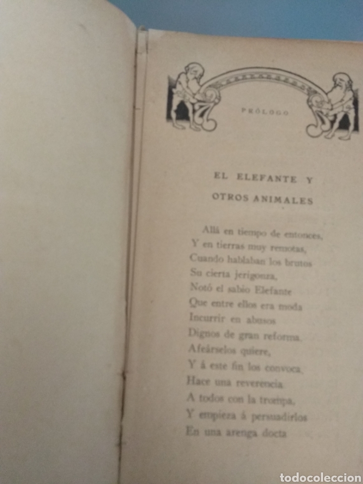 Libros antiguos: F&aacute;bulas de Iriarte. El libro escolar. 1915 - Foto 9
