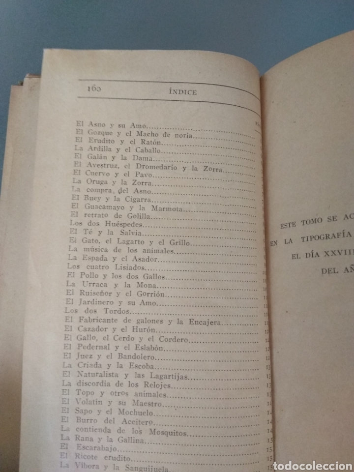 Libros antiguos: F&aacute;bulas de Iriarte. El libro escolar. 1915 - Foto 15