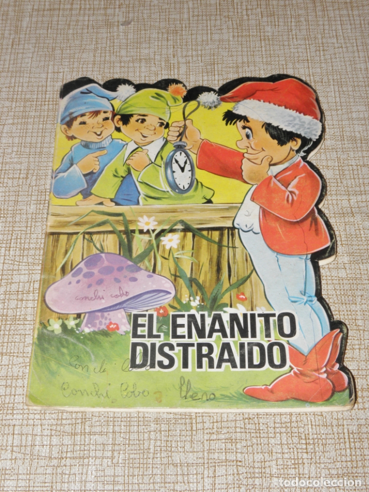 Libros antiguos: EL ENANITO DISTRAIDO CUENTO TROQUELADO CLASICOS - Foto 1