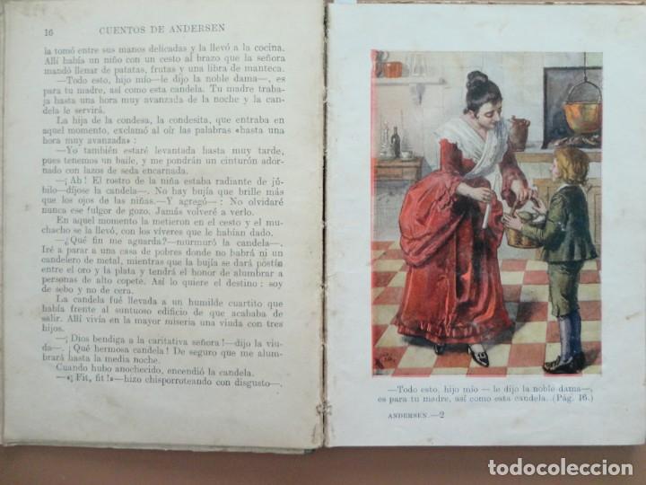 Libros antiguos: CUENTOS DE ANDERSEN N&ordm;- 10 R, SOPENA - Foto 3