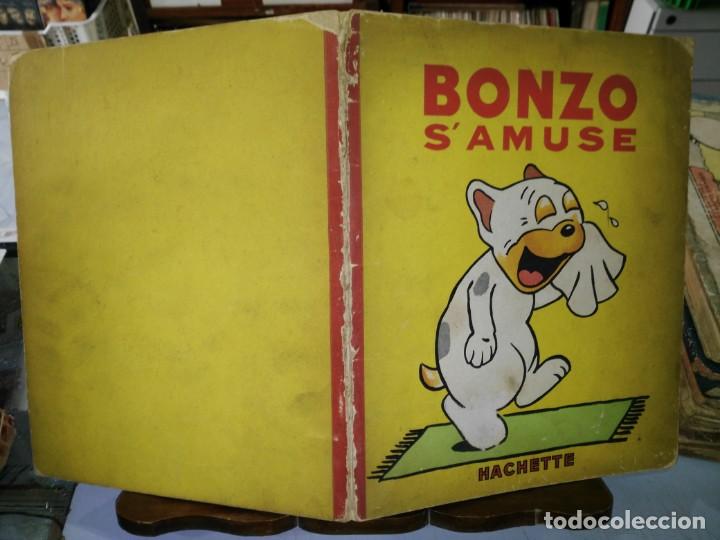 Libros antiguos: Bonzo S&acute;Amuse - Hachette - Dessins de G. E. Studdy (Franc&eacute;s) - Foto 2