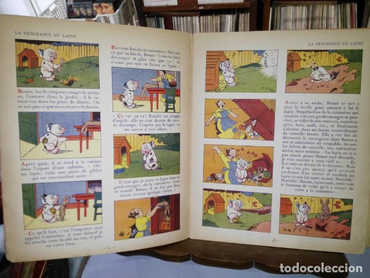 Libros antiguos: Bonzo S&acute;Amuse - Hachette - Dessins de G. E. Studdy (Franc&eacute;s) - Foto 4