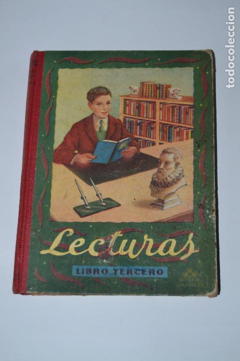 Libros antiguos: LECTURAS LIBRO TERCEROA - Foto 1