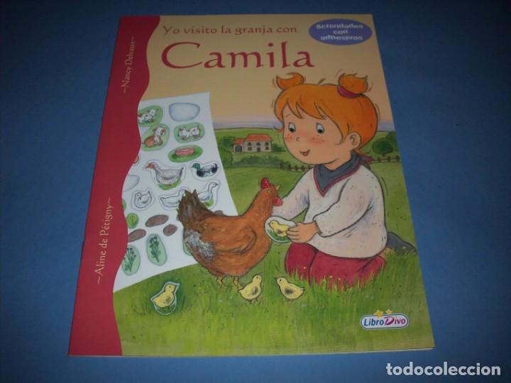 Libros antiguos: yo visito la granja con camila - Foto 1