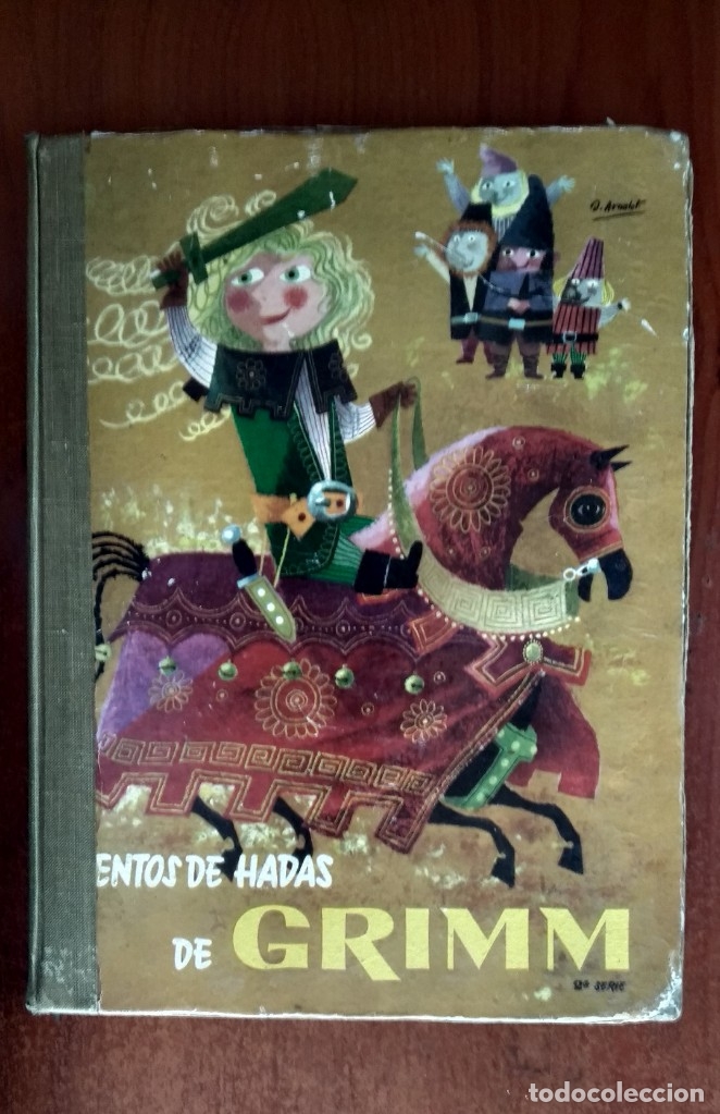 Libros antiguos: CUENTOS DE HADAS DE GRIMM - Foto 1