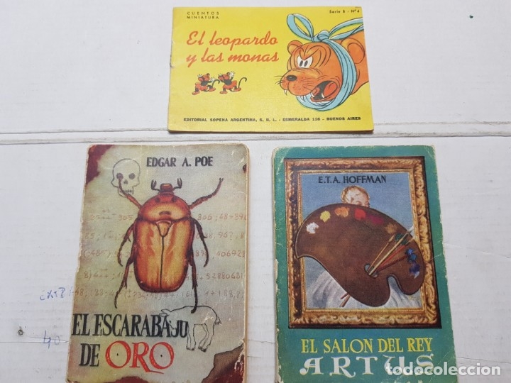 Libros antiguos: Lote peque&ntilde;os Cuentos-Novelas - Foto 1