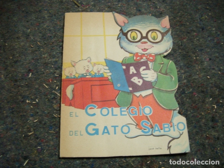 Libros antiguos: El Colegio del Gato Sabio - Foto 1