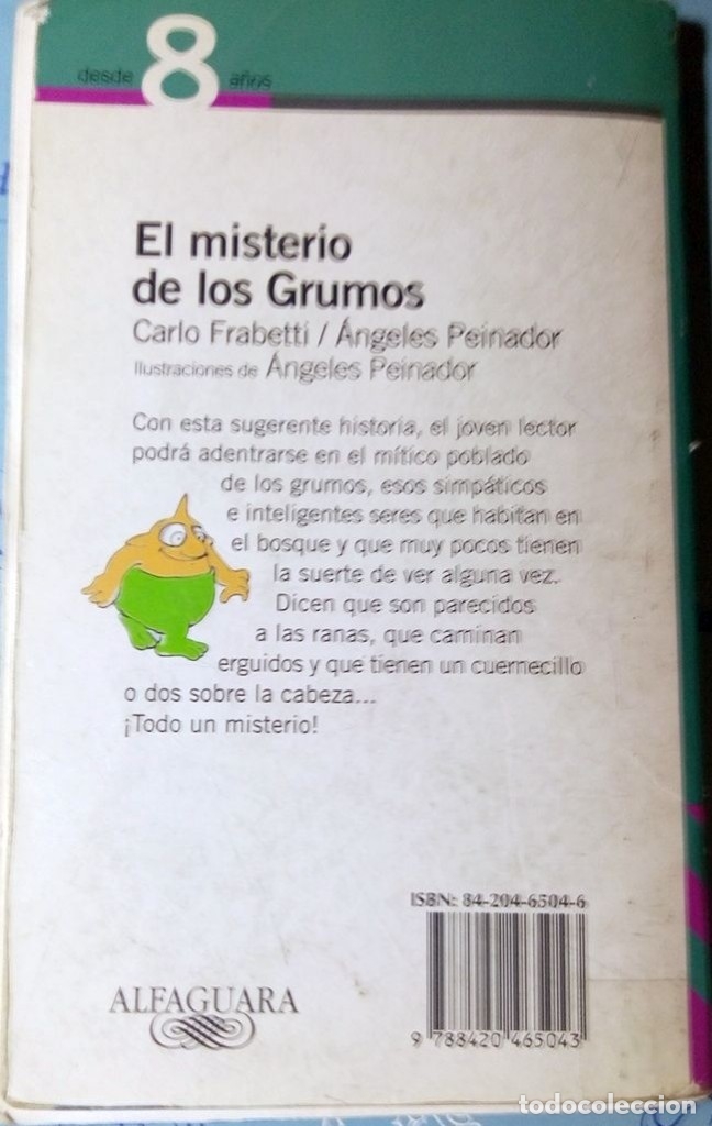 Libros antiguos: El Misterio De Los Grumos - Carlo Frabetti - Foto 2