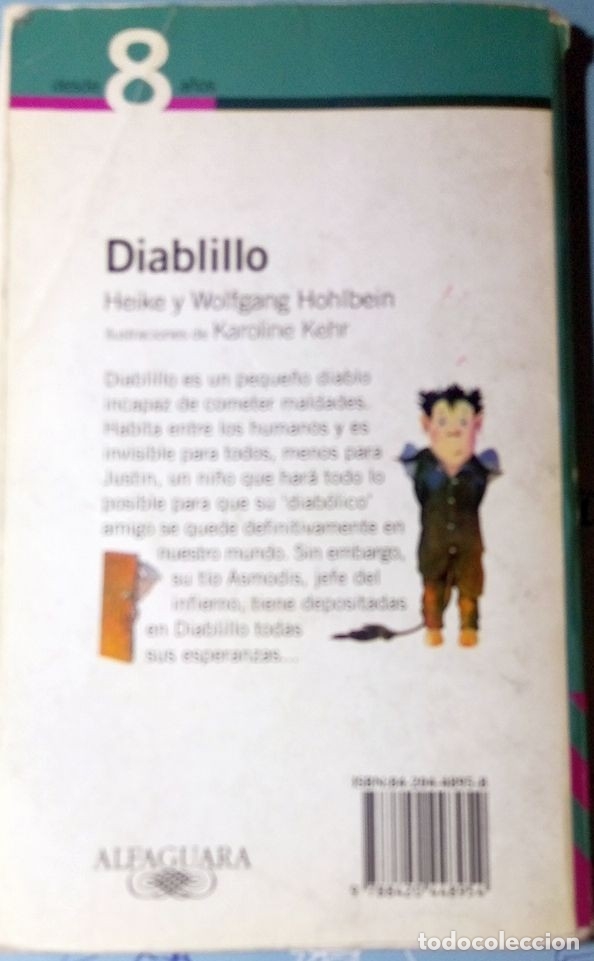 Libros antiguos: Diablillo - Wolfang y Heike Hohlbein. - Foto 2